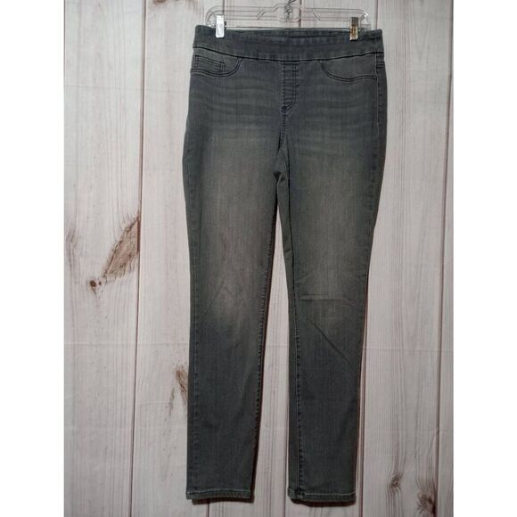 Chico's Jeggings Ladies 4 Gray Stretch‎ - Picture 1 of 6